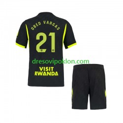 Atlético Madrid Obed Vargas 21 Dres Gostujući 2026-2027 Kratkih Rukava ,Dječji Komplet