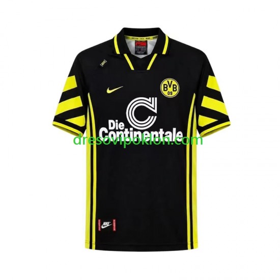Borussia Dortmund 1996 Retro Dres Gostujući Kratkih Rukava ,Muški