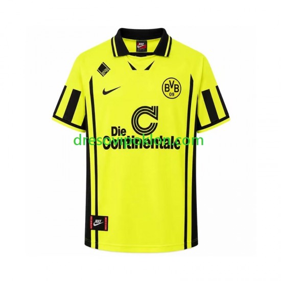 Borussia Dortmund 1996 Retro Dres Domaći Kratkih Rukava ,Muški