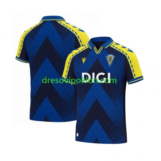 Cádiz CF Retro Dres Domaći 2025-2026 Kratkih Rukava ,Muški