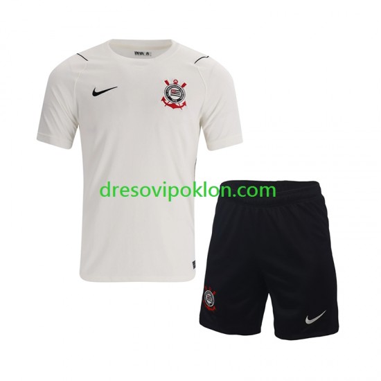 Corinthians Dres Domaći 2026-2027 Kratkih Rukava ,Dječji Komplet