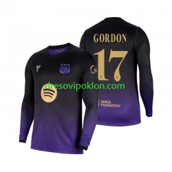 FC Barcelona Anthony Gordon 17 Dres Gostujući 2026-2027 Dugim Rukavima ,Muški