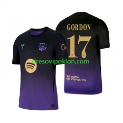 FC Barcelona Anthony Gordon 17 Dres Gostujući 2026-2027 Kratkih Rukava ,Muški