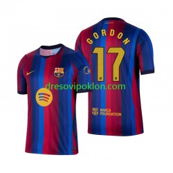 FC Barcelona Anthony Gordon 17 Dres Domaći 2026-2027 Kratkih Rukava ,Muški