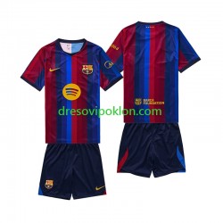 FC Barcelona Dres Domaći 2026-2027 Kratkih Rukava ,Dječji Komplet