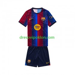 FC Barcelona Dres Domaći 2026-2027 Kratkih Rukava ,Dječji Komplet