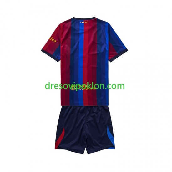 FC Barcelona Dres Domaći 2026-2027 Kratkih Rukava ,Dječji Komplet