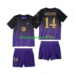 FC Barcelona Karim Adeyemi 14 Dres Gostujući 2026-2027 Kratkih Rukava ,Dječji Komplet FC Barcelona Karim Adeyemi 14 Dres Gostujući 2026-2027 Kratkih Rukava ,Dječji Komplet