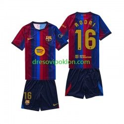 FC Barcelona Rodri 16 Dres Domaći 2026-2027 Kratkih Rukava ,Dječji Komplet FC Barcelona Rodri 16 Dres Domaći 2026-2027 Kratkih Rukava ,Dječji Komplet
