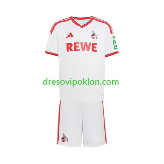 FC Köln Dres Domaći 2026-2027 Kratkih Rukava ,Dječji Komplet