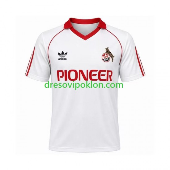 FC Köln 1980 1981 Retro Dres Domaći Kratkih Rukava ,Muški