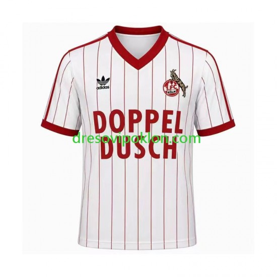 FC Köln 1982 1983 Retro Dres Domaći Kratkih Rukava ,Muški