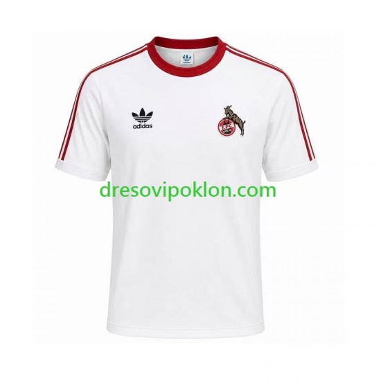 FC Köln 1986 1987 Retro Dres Domaći Kratkih Rukava ,Muški