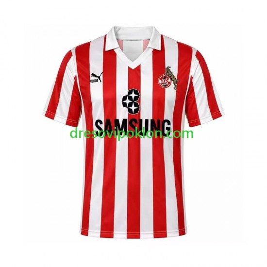 FC Köln 1988 1989 Retro Dres Treći Kratkih Rukava ,Muški