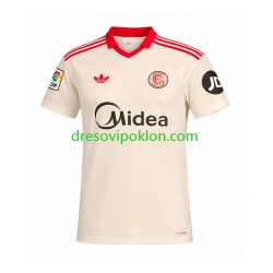 Sevilla FC Retro Dres Domaći 2025-2026 Kratkih Rukava ,Muški