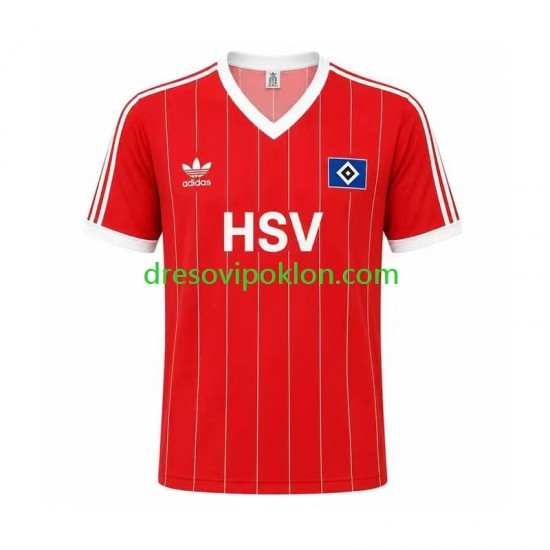 Hamburger SV 1983 Retro Dres Gostujući Kratkih Rukava ,Muški