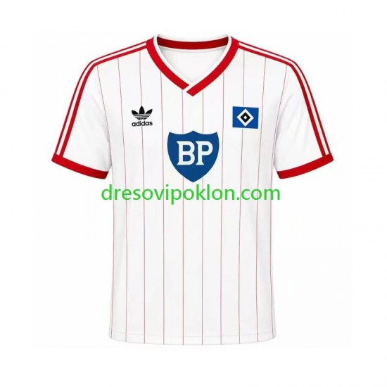 Hamburger SV 1984 Retro Dres Domaći Kratkih Rukava ,Muški