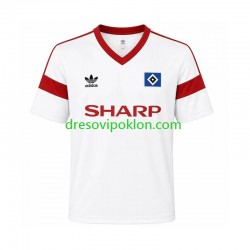 Hamburger SV 1988 Retro Dres Domaći Kratkih Rukava ,Muški