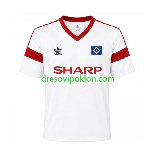 Hamburger SV 1988 Retro Dres Domaći Kratkih Rukava ,Muški