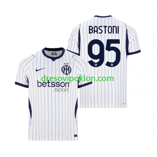Inter Milan Alessandro Bastoni 95 Dres Gostujući 2026-2027 Kratkih Rukava ,Muški