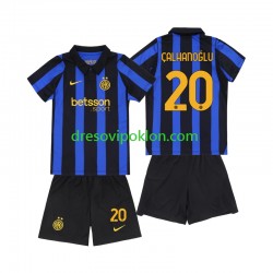 Inter Milan Hakan Calhanoglu 20 Dres Domaći 2026-2027 Kratkih Rukava ,Dječji Komplet