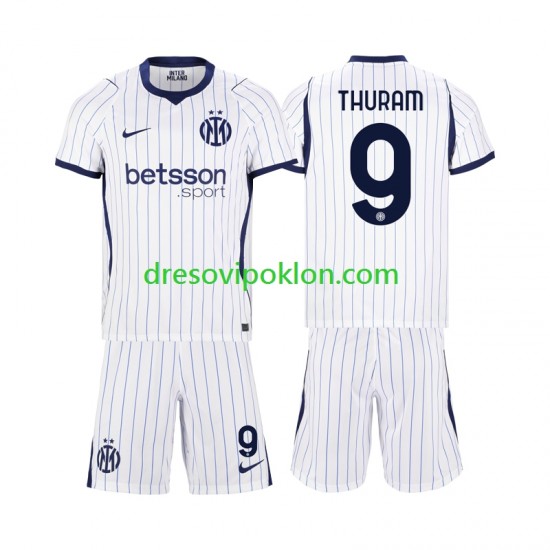 Inter Milan Marcus Thuram 9 Dres Gostujući 2026-2027 Kratkih Rukava ,Dječji Komplet