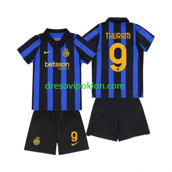 Inter Milan Marcus Thuram 9 Dres Domaći 2026-2027 Kratkih Rukava ,Dječji Komplet