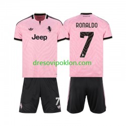 Juventus Cristiano Ronaldo 7 Dres Gostujući 2026-2027 Kratkih Rukava ,Dječji Komplet
