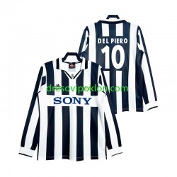 Juventus DEL PIERO 10 1997 Retro Dres Domaći Dugim Rukavima ,Muški