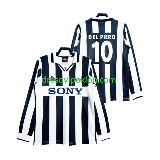 Juventus DEL PIERO 10 1997 Retro Dres Domaći Dugim Rukavima ,Muški