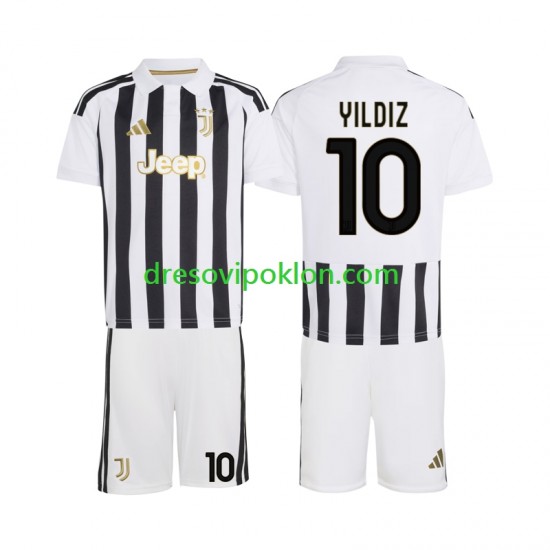 Juventus Kenan Yildiz 10 Dres Domaći 2026-2027 Kratkih Rukava ,Dječji Komplet