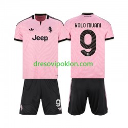 Juventus Randal Kolo Muani 9 Dres Gostujući 2026-2027 Kratkih Rukava ,Dječji Komplet