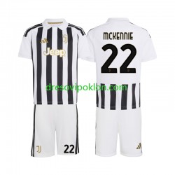 Juventus Weston McKennie 22 Dres Domaći 2026-2027 Kratkih Rukava ,Dječji Komplet