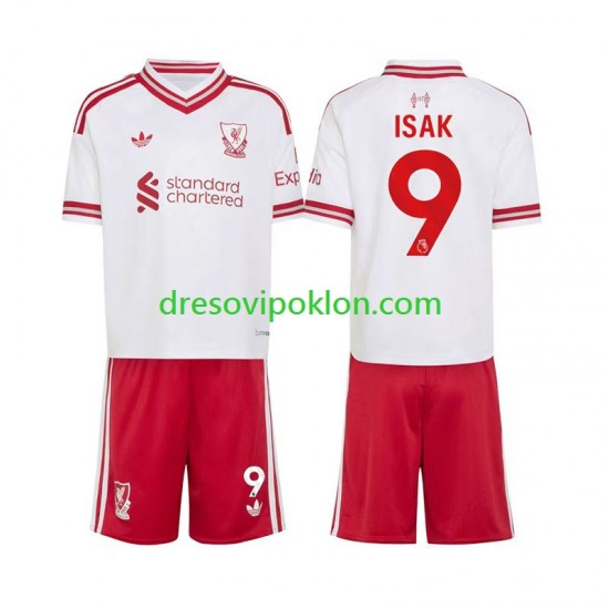 Liverpool Alexander Isak 9 Dres Gostujući 2026-2027 Kratkih Rukava ,Dječji Komplet