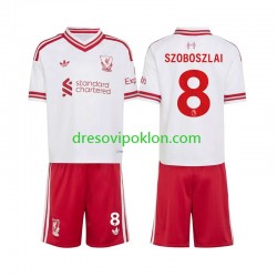 Liverpool Dominik Szoboszlai 8 Dres Gostujući 2026-2027 Kratkih Rukava ,Dječji Komplet