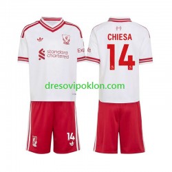 Liverpool Federico Chiesa 14 Dres Gostujući 2026-2027 Kratkih Rukava ,Dječji Komplet