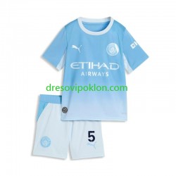 Manchester City Elliot Anderson 5 Dres Domaći 2026-2027 Kratkih Rukava ,Dječji Komplet
