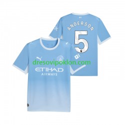 Manchester City Elliot Anderson 5 Dres Domaći 2026-2027 Kratkih Rukava ,Muški