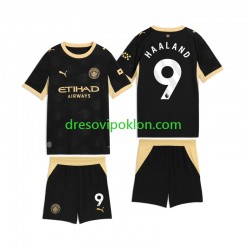 Manchester City Erling Haaland 9 Dres Gostujući 2026-2027 Kratkih Rukava ,Dječji Komplet