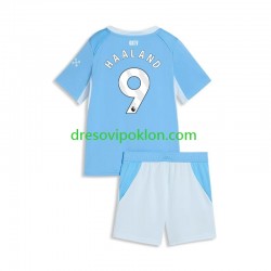 Manchester City Erling Haaland 9 Dres Domaći 2026-2027 Kratkih Rukava ,Dječji Komplet