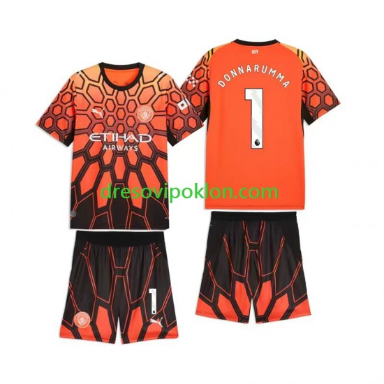 Manchester City Golmanski Gianluigi Donnarumma 1 Dres Treći 2026-2027 Kratkih Rukava ,Dječji Komplet