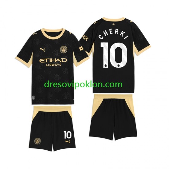 Manchester City Rayan Cherki 10 Dres Gostujući 2026-2027 Kratkih Rukava ,Dječji Komplet