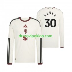 Manchester United Benjamin Sesko 30 Dres Treći 2026-2027 Dugim Rukavima ,Muški