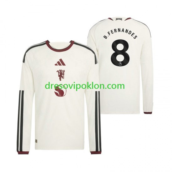 Manchester United Bruno Fernandes 8 Dres Treći 2026-2027 Dugim Rukavima ,Muški