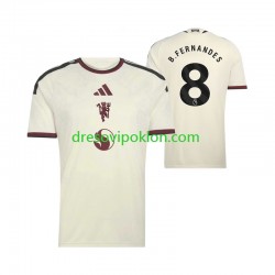 Manchester United Bruno Fernandes 8 Dres Treći 2026-2027 Kratkih Rukava ,Muški Manchester United Bruno Fernandes 8 Dres Treći 2026-2027 Kratkih Rukava ,Muški