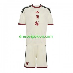 Manchester United Dres Treći 2026-2027 Kratkih Rukava ,Dječji Komplet