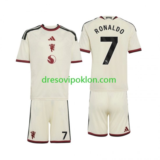 Manchester United Cristiano Ronaldo 7 Dres Treći 2026-2027 Kratkih Rukava ,Dječji Komplet