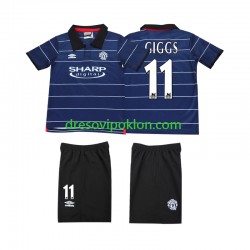 Manchester United GIGGS 11 2000 Retro Dres Gostujući 1999 Kratkih Rukava ,Dječji Komplet Manchester United GIGGS 11 2000 Retro Dres Gostujući 1999 Kratkih Rukava ,Dječji Komplet