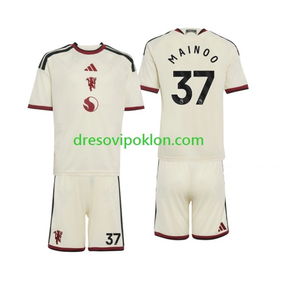 Manchester United Kobbie Mainoo 37 Dres Treći 2026-2027 Kratkih Rukava ,Dječji Komplet