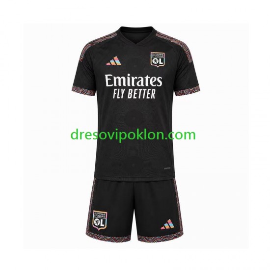 Olympique Lyonnais Dres Treći 2026-2027 Kratkih Rukava ,Dječji Komplet